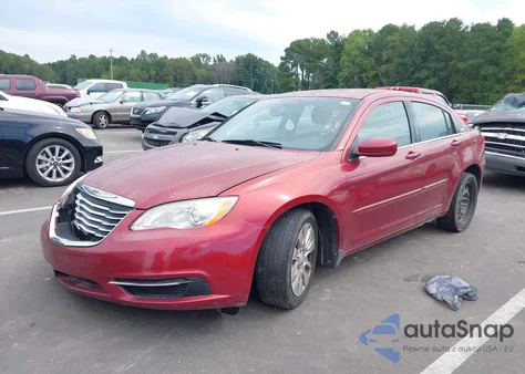 2011 Chrysler 200 Lx из США, поврежденный, VIN 1C3BC4FB7BN558437